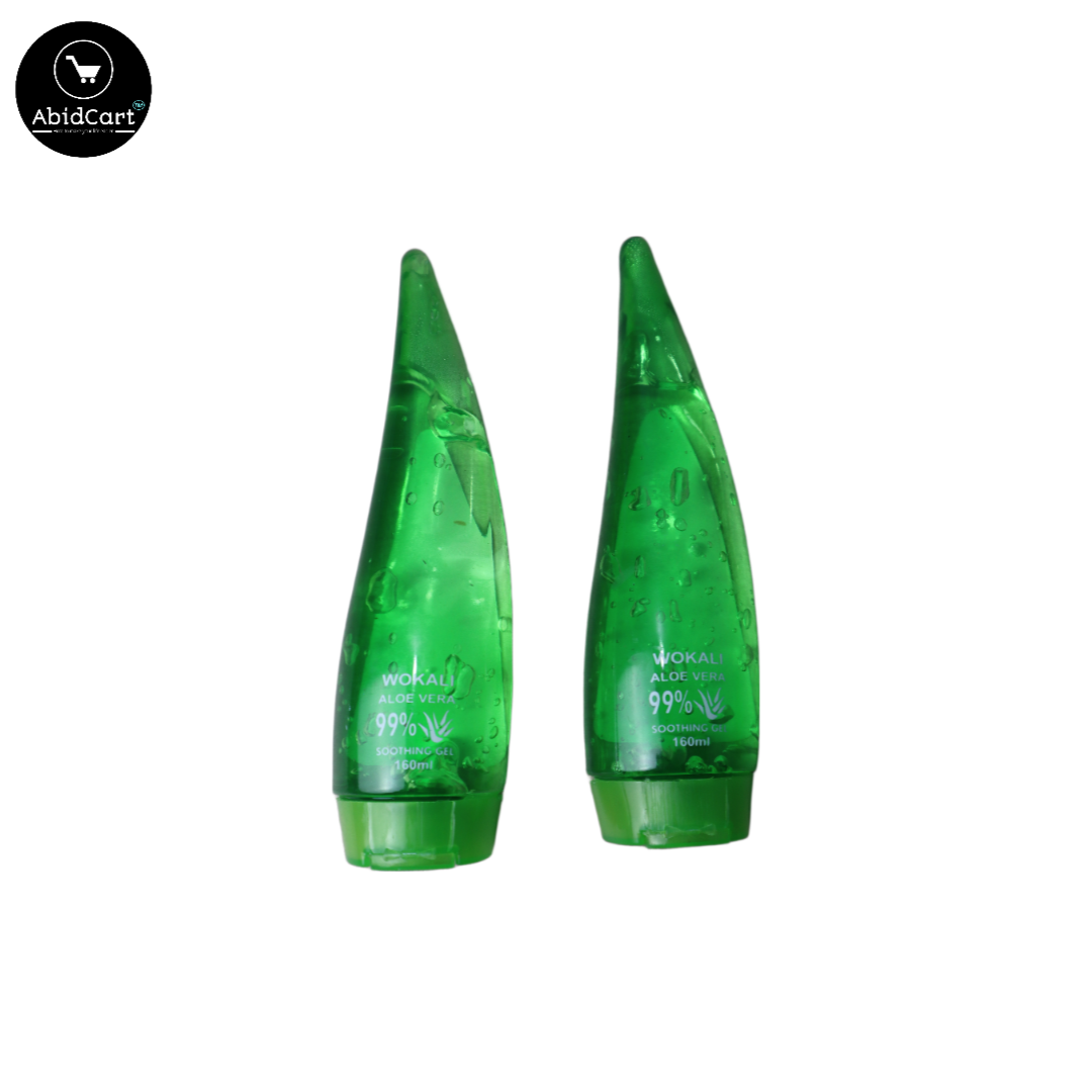Natural Aloe Vera Skin Soothing Gel 99% - 160ml | Moisturizing & Calming Gel for All Skin Types. - Abid Cart