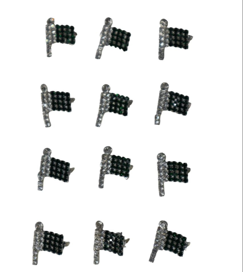 Premium High-Quality Pakistan Flag Small Badge for Shirt - Independence Day Jashan E Azadi 14 August. (Pack of 3 pieces) - Abid Cart
