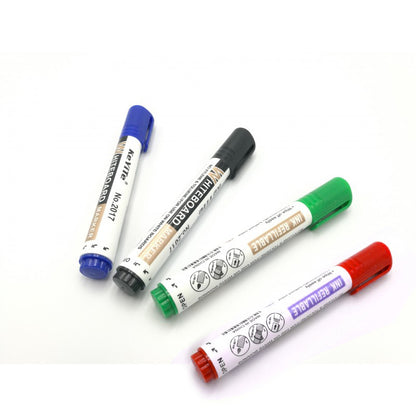 Premium Keyite White Board Marker Black Colour : Ideal for Office, School, University, and Kids' Learning - Easy Refill. - Abid Cart