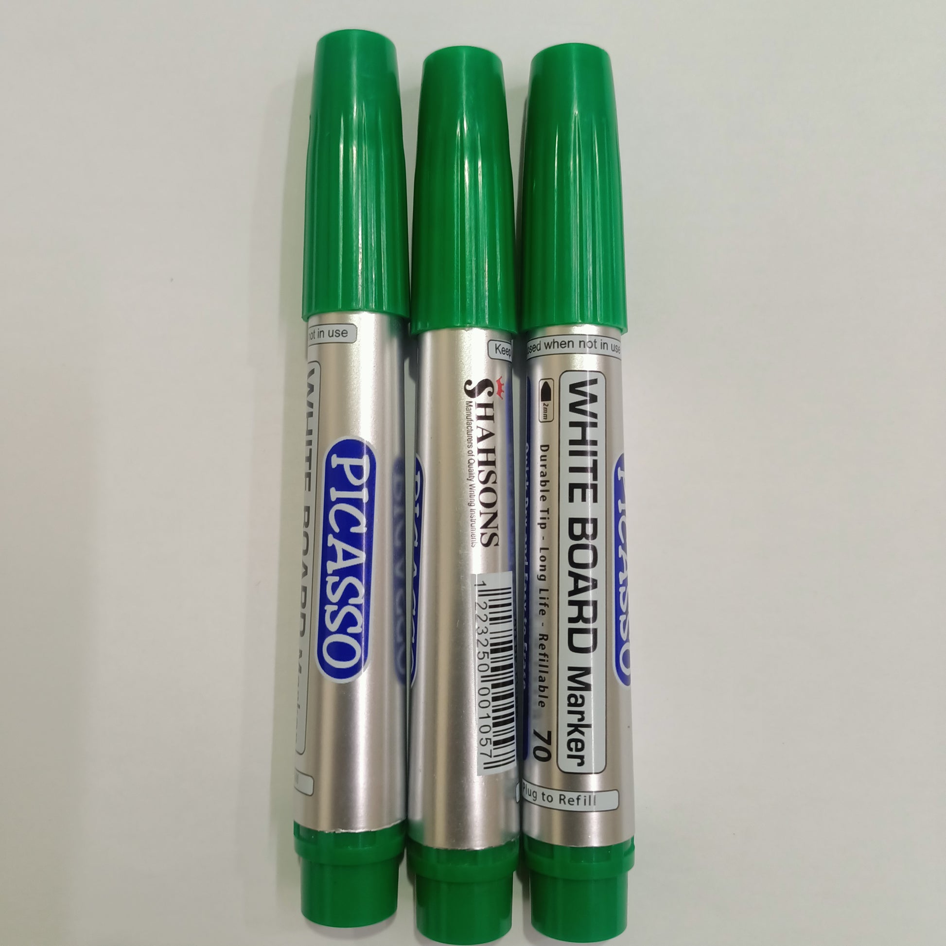 Premium Picasso White Board Marker Black Colour : Ideal for Office, School, University, and Kids' Learning - Easy Refill. - Abid Cart