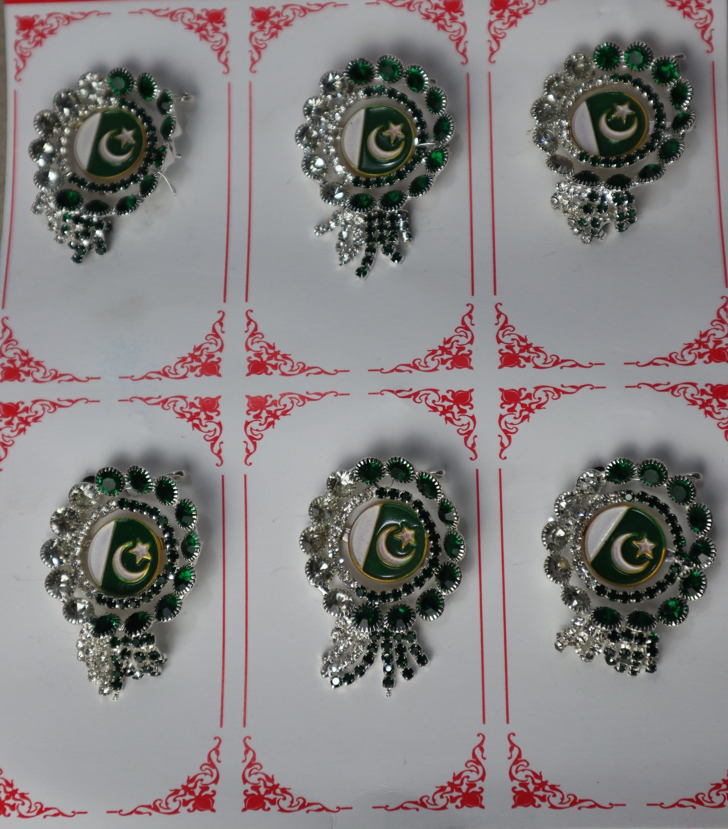 Premium Quality Pakistan Flag Badge for Shirts - Independence Day Jashan E Azadi 14 August Celebration. - Abid Cart