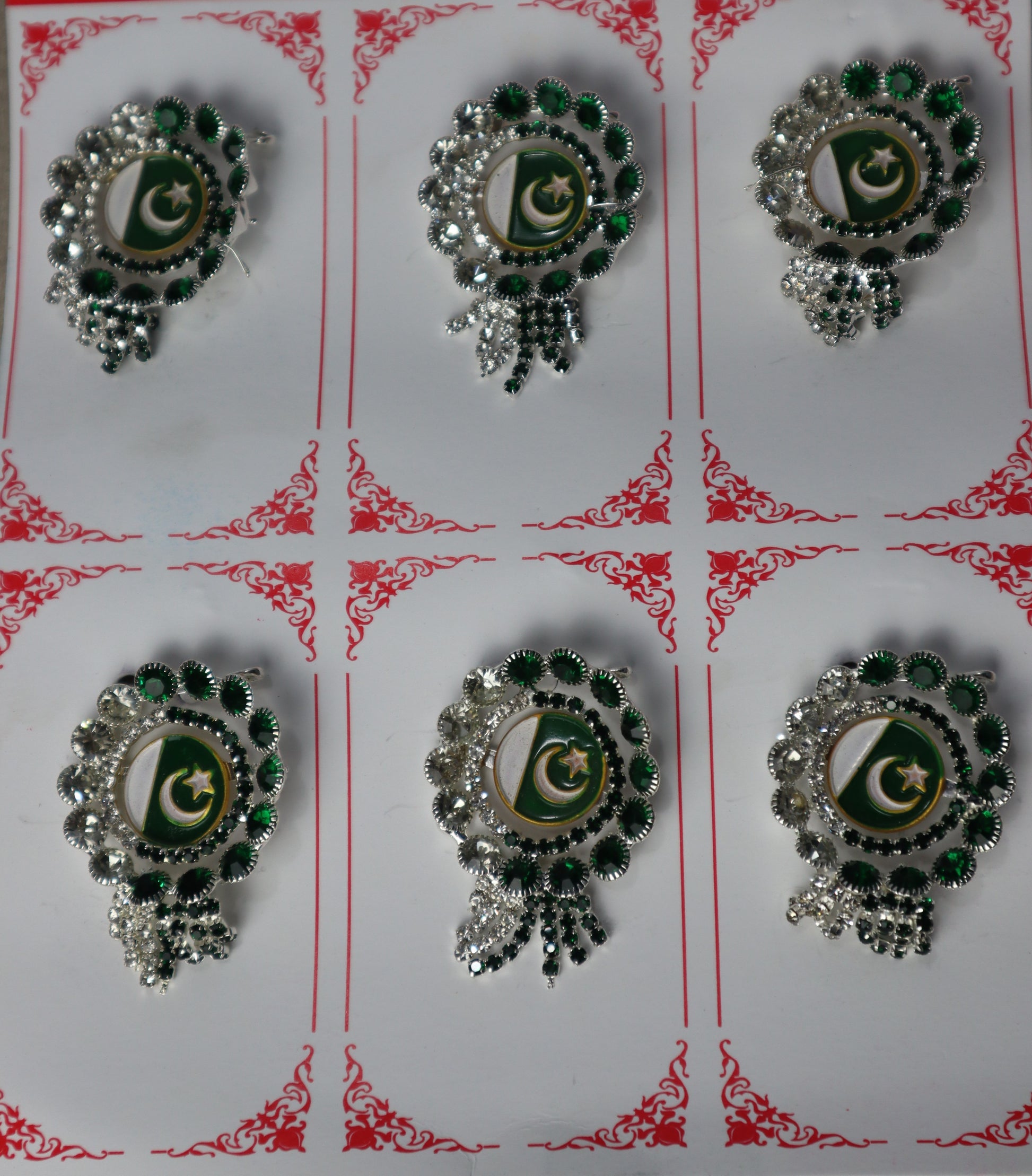 Premium Quality Pakistan Flag Badge for Shirts - Independence Day Jashan E Azadi 14 August Celebration. - Abid Cart