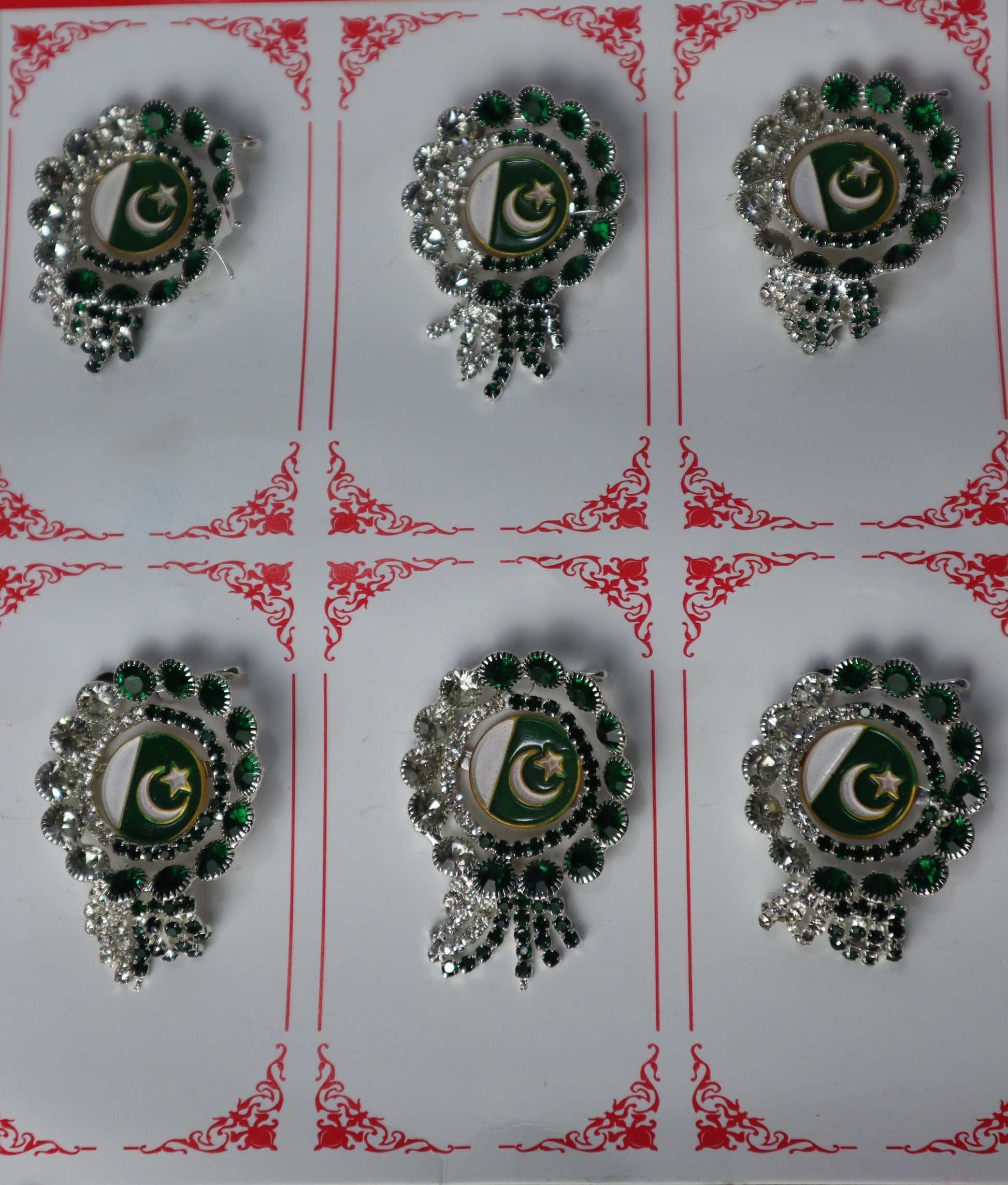 Premium Quality Pakistan Flag Badge for Shirts - Independence Day Jashan E Azadi 14 August Celebration. - Abid Cart