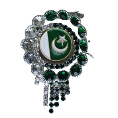 Premium Quality Pakistan Flag Badge for Shirts - Independence Day Jashan E Azadi 14 August Celebration. - Abid Cart