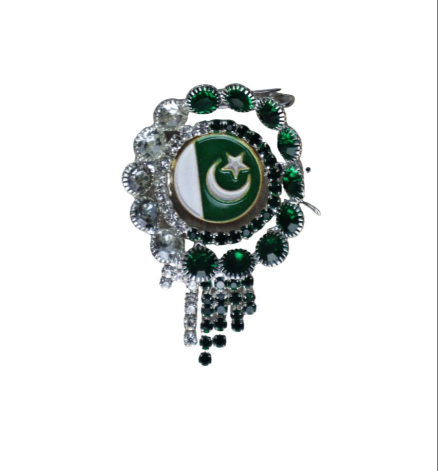 Premium Quality Pakistan Flag Badge for Shirts - Independence Day Jashan E Azadi 14 August Celebration. - Abid Cart