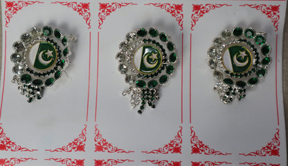 Premium Quality Pakistan Flag Badge for Shirts - Independence Day Jashan E Azadi 14 August Celebration. - Abid Cart