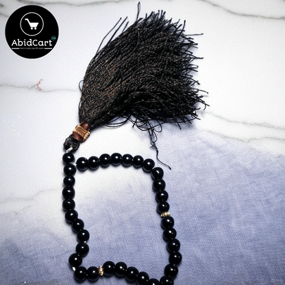 Premium Tasbih with Small Beads - Handcrafted Islamic Prayer Beads for Meditation, Spirituality, and Dhikr - Durable and Elegant Wooden or Stone Beads, Perfect for Daily Use and Gifts. - Abid Cart