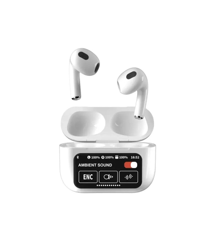Premium Touch Screen ANC/ENC Wireless Earbuds - Bluetooth Noise Cancelling HiFi Stereo Headphones for Clear Sound & Ultimate Comfort. - Abid Cart