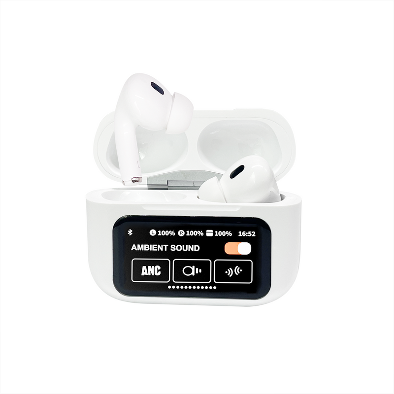 Premium Touch Screen ANC/ENC Wireless Earbuds - Bluetooth Noise Cancelling HiFi Stereo Headphones for Clear Sound & Ultimate Comfort. - Abid Cart