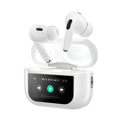 Premium Touch Screen ANC/ENC Wireless Earbuds - Bluetooth Noise Cancelling HiFi Stereo Headphones for Clear Sound & Ultimate Comfort. - Abid Cart