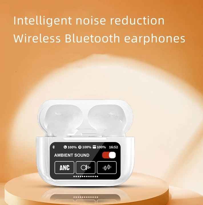 Premium Touch Screen ANC/ENC Wireless Earbuds - Bluetooth Noise Cancelling HiFi Stereo Headphones for Clear Sound & Ultimate Comfort. - Abid Cart