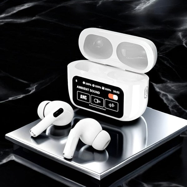 Premium Touch Screen ANC/ENC Wireless Earbuds - Bluetooth Noise Cancelling HiFi Stereo Headphones for Clear Sound & Ultimate Comfort. - Abid Cart