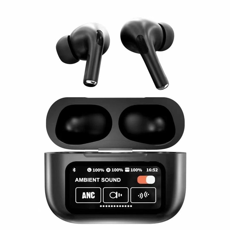 Premium Touch Screen ANC/ENC Wireless Earbuds - Bluetooth Noise Cancelling HiFi Stereo Headphones for Clear Sound & Ultimate Comfort. - Abid Cart