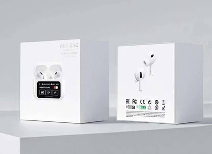 Premium Touch Screen ANC/ENC Wireless Earbuds - Bluetooth Noise Cancelling HiFi Stereo Headphones for Clear Sound & Ultimate Comfort. - Abid Cart