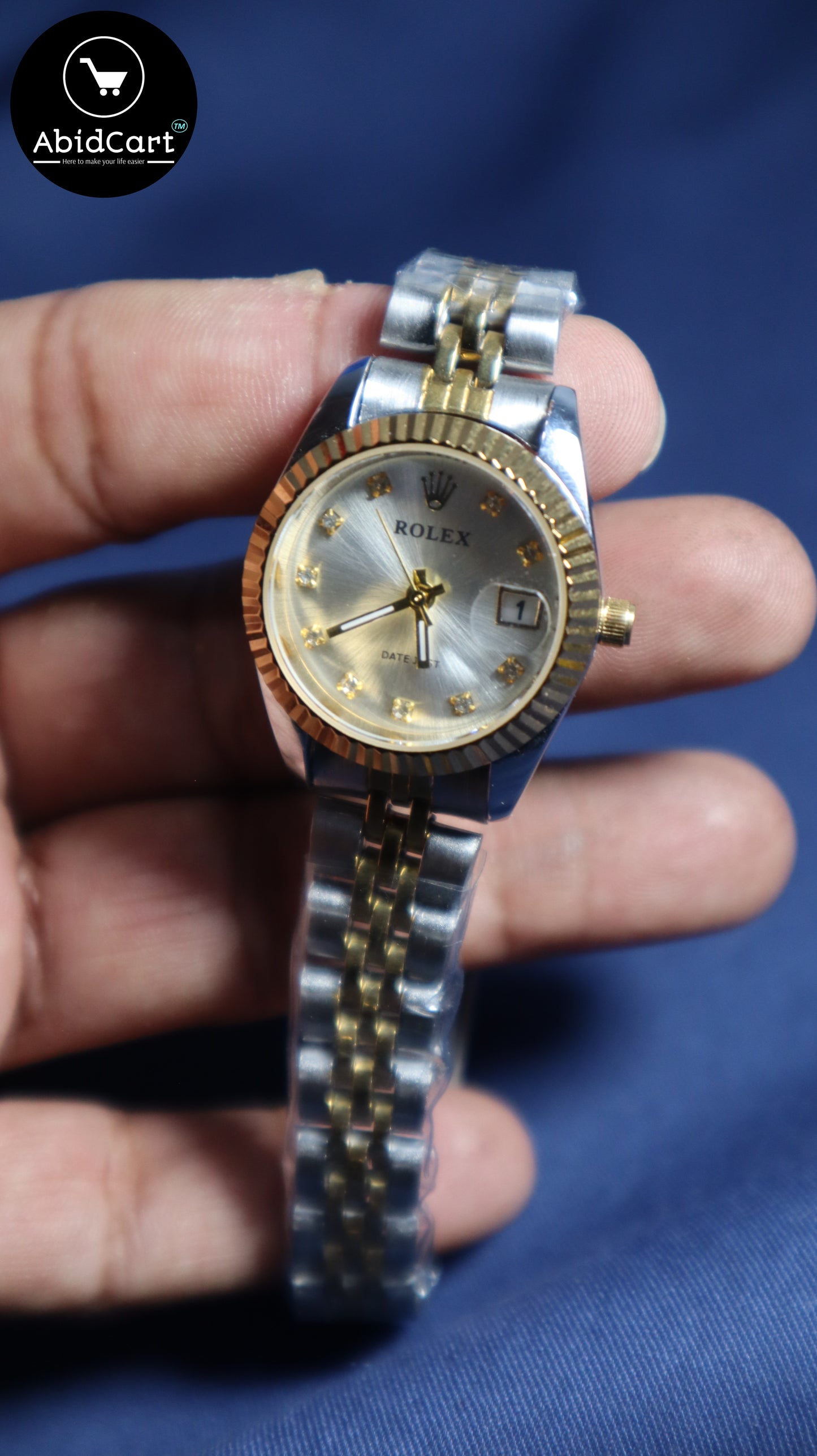 Rolex Lady-Datejust 28mm Two-Tone Steel & Gold Women's Watch - AbidCart Luxury Timepiece. - Abid Cart