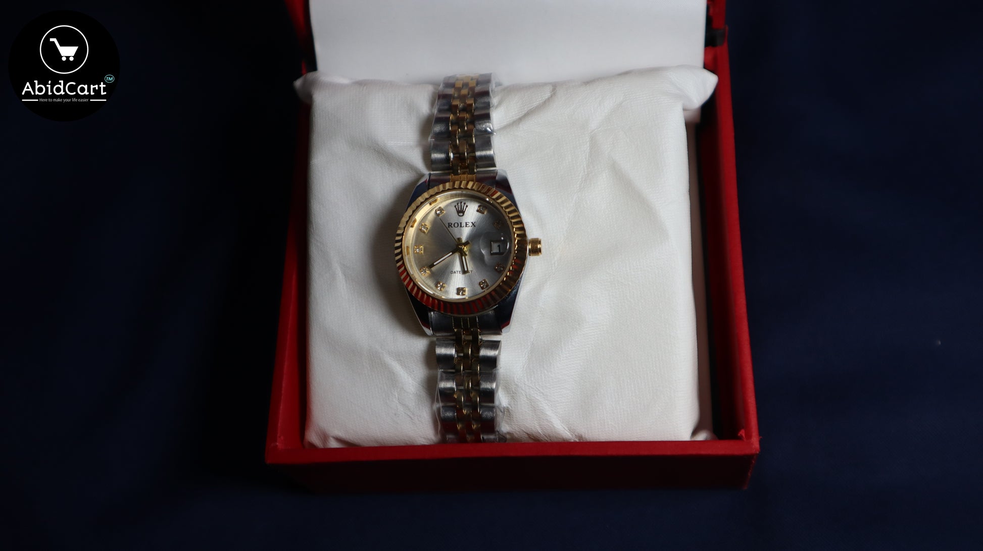 Rolex Lady-Datejust 28mm Two-Tone Steel & Gold Women's Watch - AbidCart Luxury Timepiece. - Abid Cart