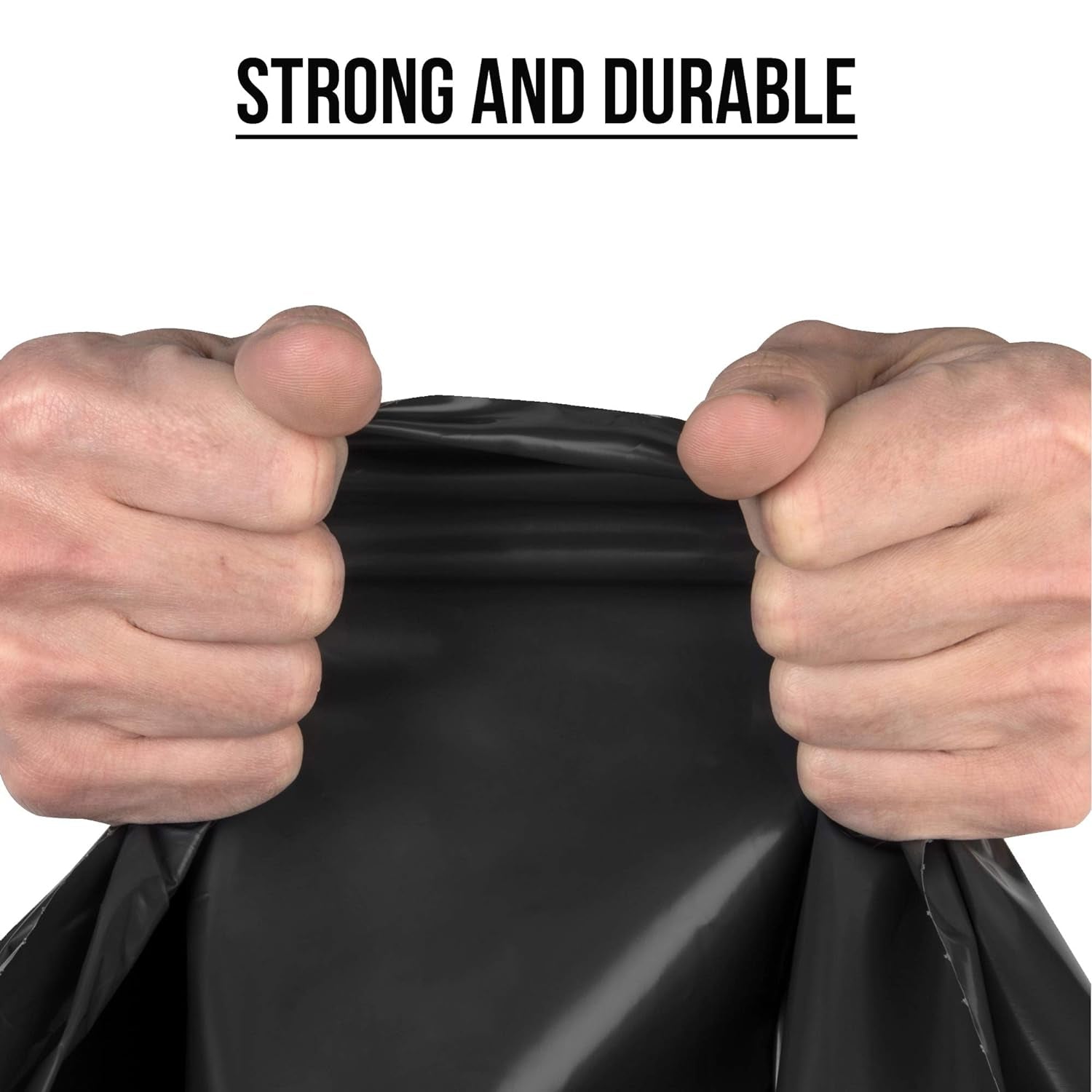 Small Size Garbage Bags 18x24 Inches - Black, Unscented - 35 Bags/Roll - Perfect for Kitchen, Home, Office, and Travel Dustbins. - Abid Cart