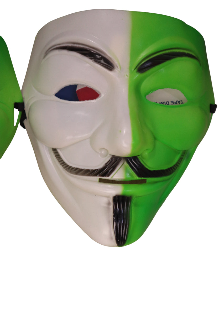 Stylish Pakistan Flag Face Mask - Durable Plastic Design. - Abid Cart