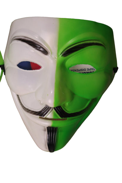 Stylish Pakistan Flag Face Mask - Durable Plastic Design. - Abid Cart