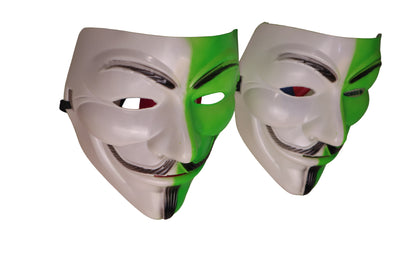 Stylish Pakistan Flag Face Mask - Durable Plastic Design. - Abid Cart