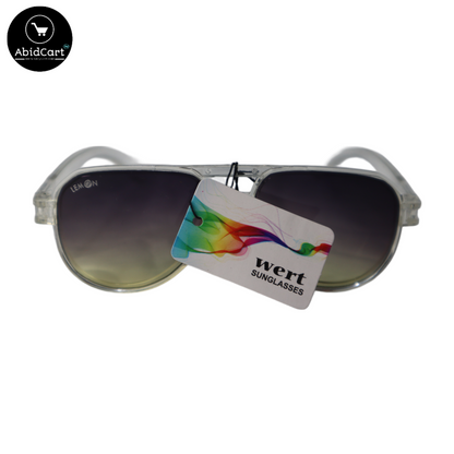 Stylish Wert Polarized Sunglasses for Men & Women - UV Protection & Lightweight Design. ( 1 piece) - Abid Cart