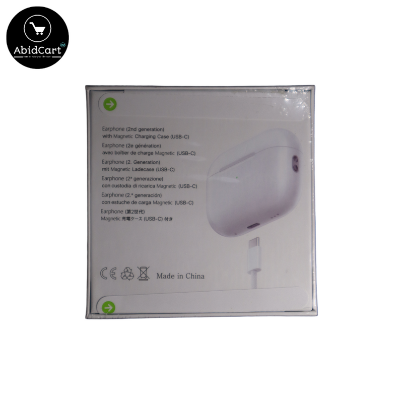 Premium Wireless Earbuds 2nd Gen with Bluetooth, ANC, Noise Cancellation, High Bass Sound, Buzzer & USB-C Charging Case. - Abid Cart