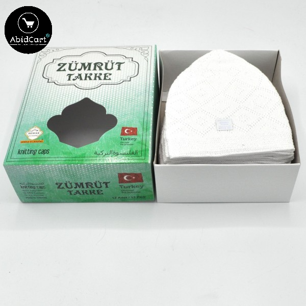 Turkish Namaz Prayer Cap for Men - Topi for Namaz Comfortable & Stylish Islamic Headwear. - Abid Cart