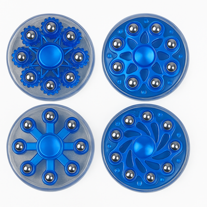 Star Shape Metal Hand Fidget Spinner: Ultimate Stress Reducer Toy for Focus and Relaxation. - Abid Cart